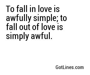 Out Of Love To Want Fall I Out Of Love To Want Fall I