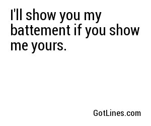 I'll show you my battement if you show me yours.