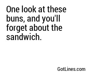 One look at these buns, and you'll forget about the sandwich.
